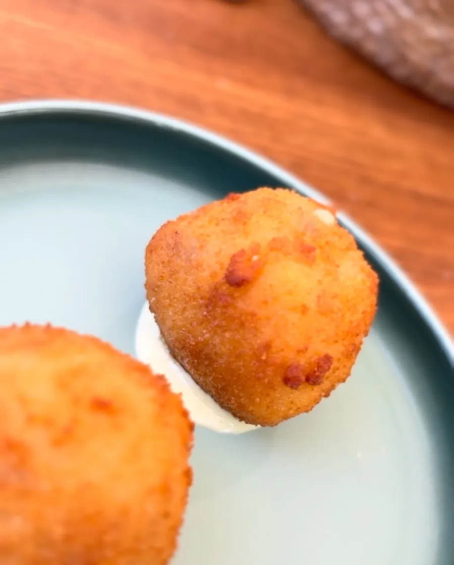 Croquetas cremosas de jamón